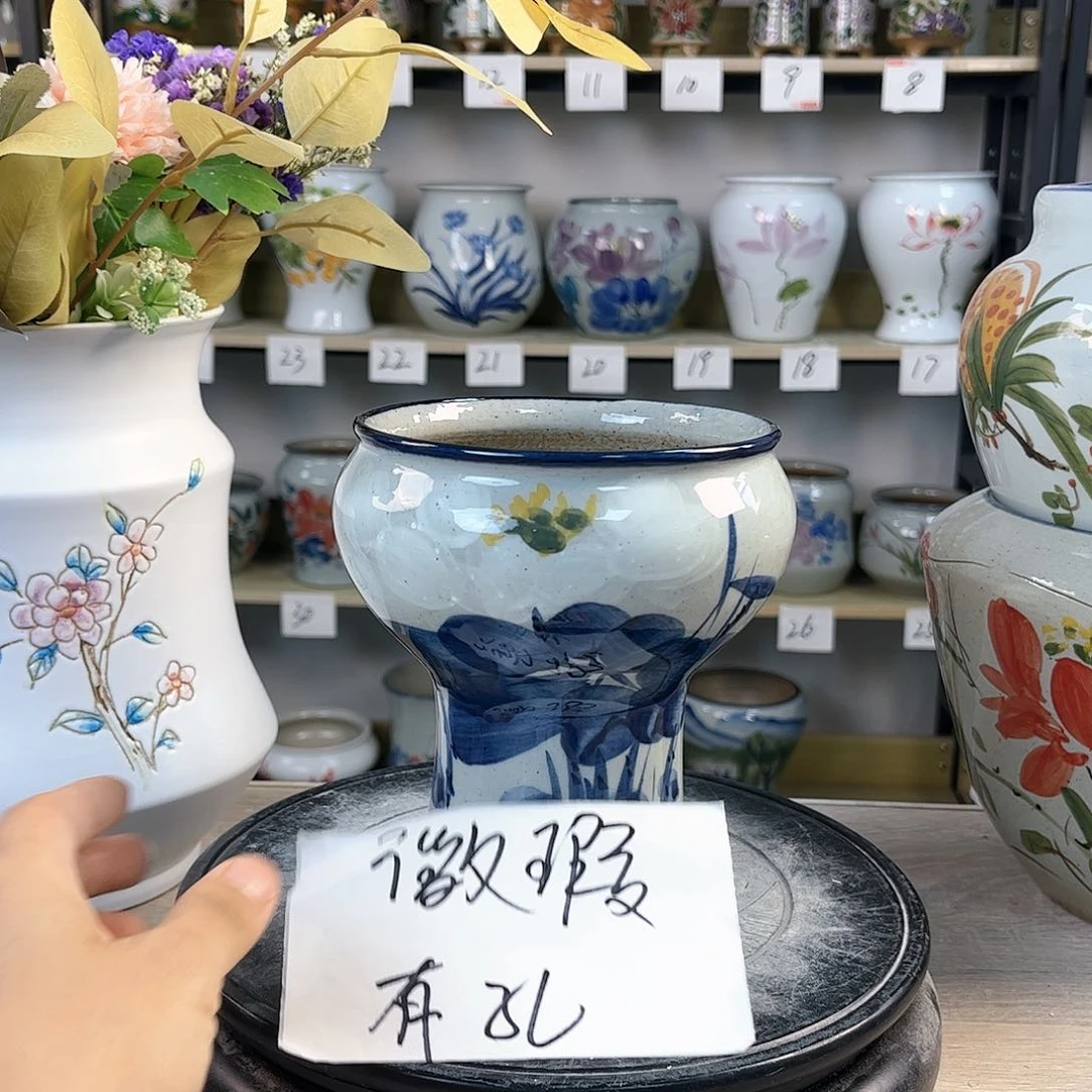 罐1xc景德镇陶瓷花盆