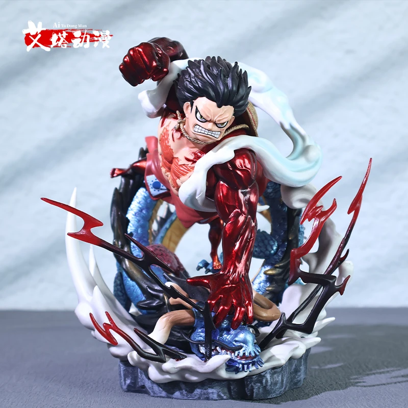 海贼王GK MKEGZ路飞VS凯多龙形四档霸王色和之国手办模型摆件礼物