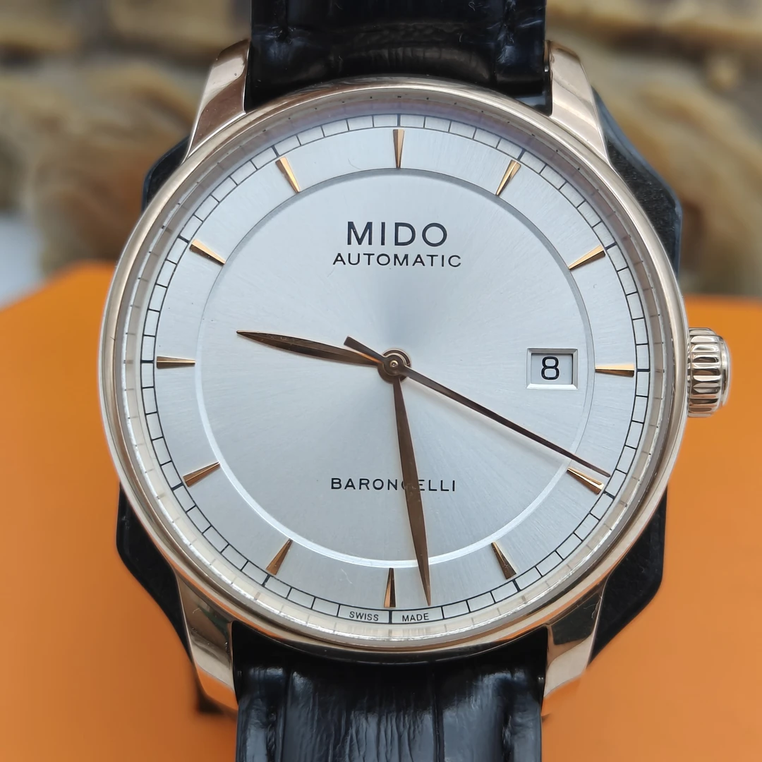 99新 Mido/美度 贝伦赛丽系列/男生腕表/表径38mm