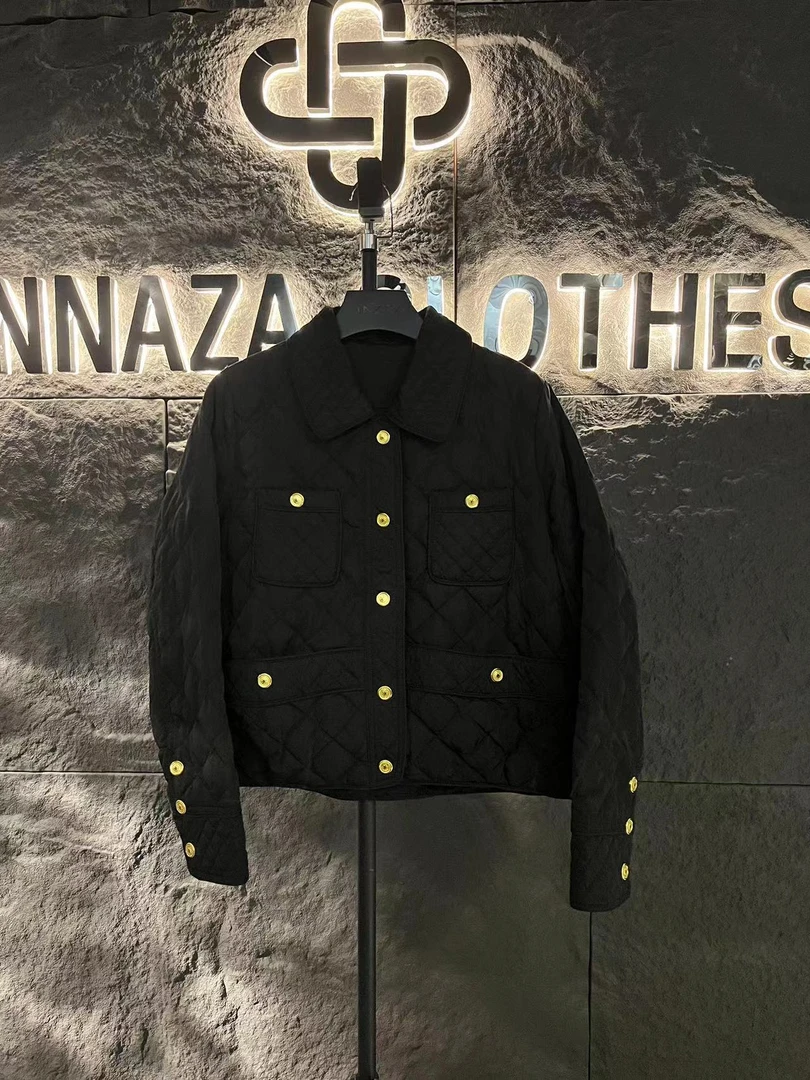 【80-200斤】小香风气质显瘦大码棉服外套4122#