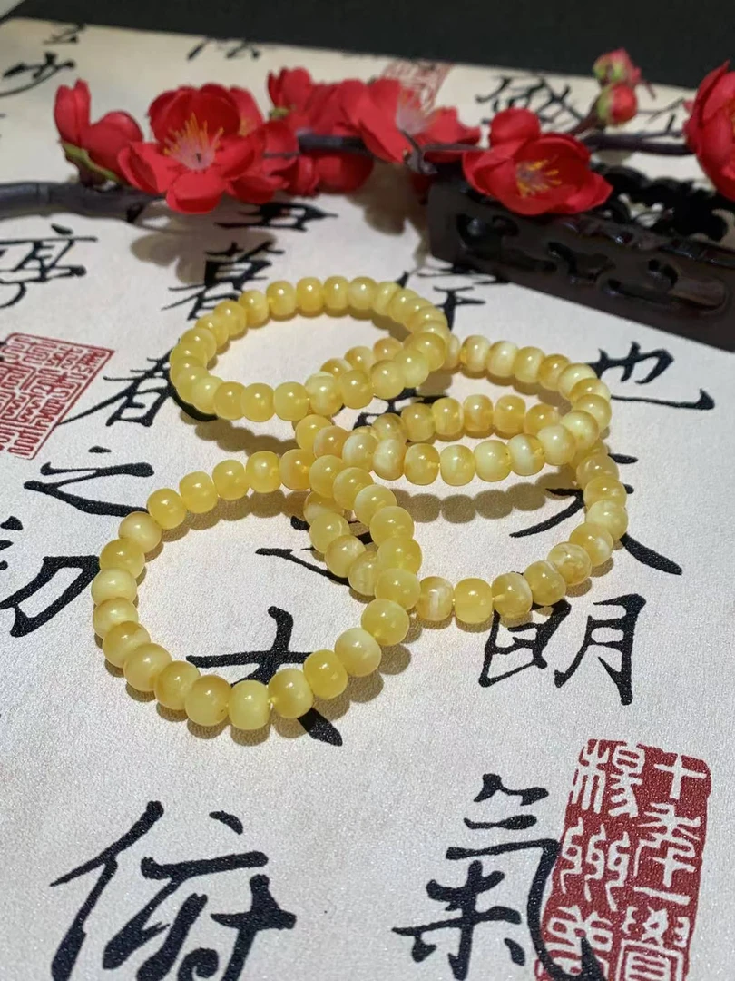 蜜蜡手串F1024多样性发一