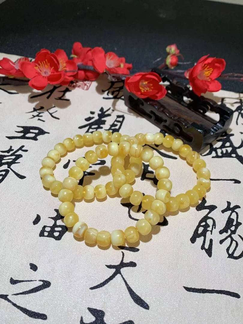 蜜蜡手串F1046多样性发一