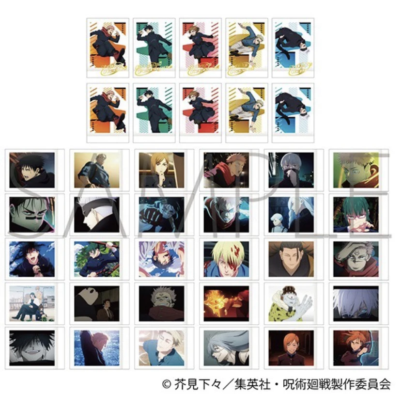 盲盒【现货包邮】咒术回战 第六弹拍立得小卡【拆袋】