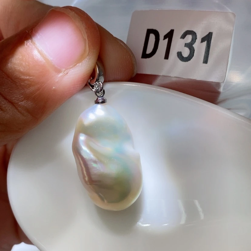 【闪购商品】淡水珍珠其他银S925镶嵌刘***咪