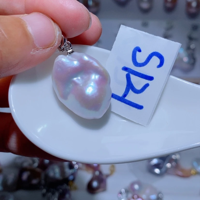 【闪购商品】淡水珍珠其他银S925镶嵌糖****?