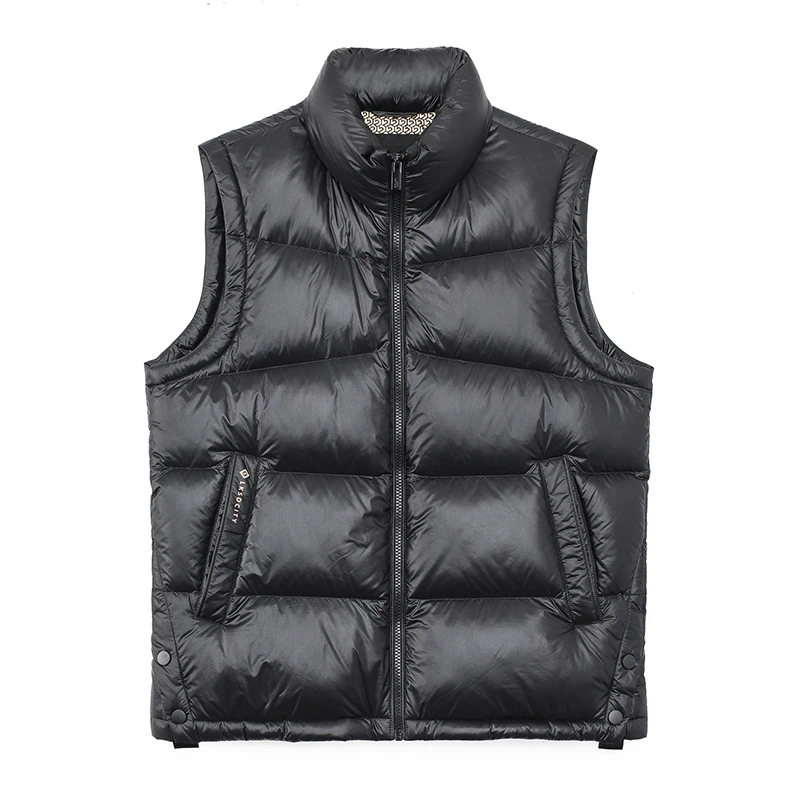 【双11限量破价•黑金系列】莱克斯顿男士冬季新款羽绒背心保暖马甲
