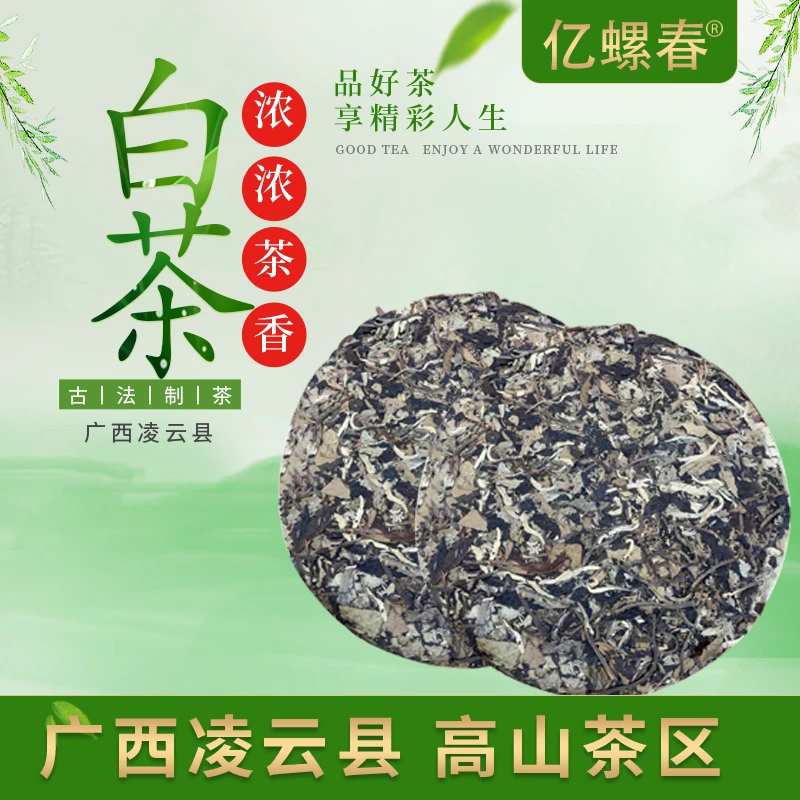 亿螺春优选白茶一级老白茶500