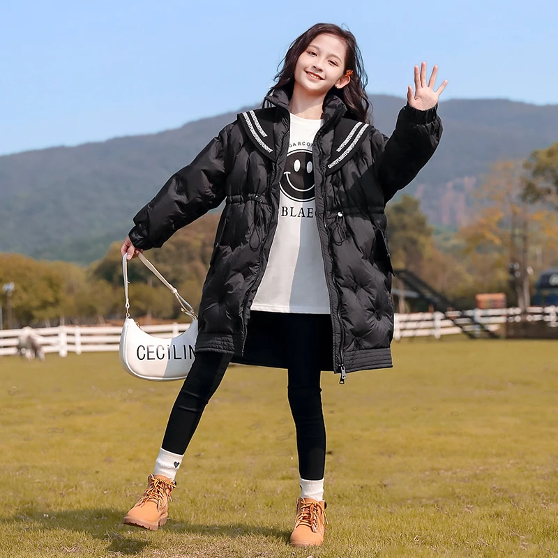 《童装品牌断码清仓直播》女童秋冬装白鸭绒羽绒服22486