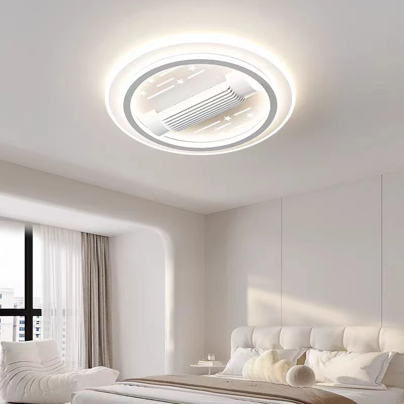 无叶风扇灯2024新款吸顶灯卧室时尚大气隐形风扇简约主卧室灯L135