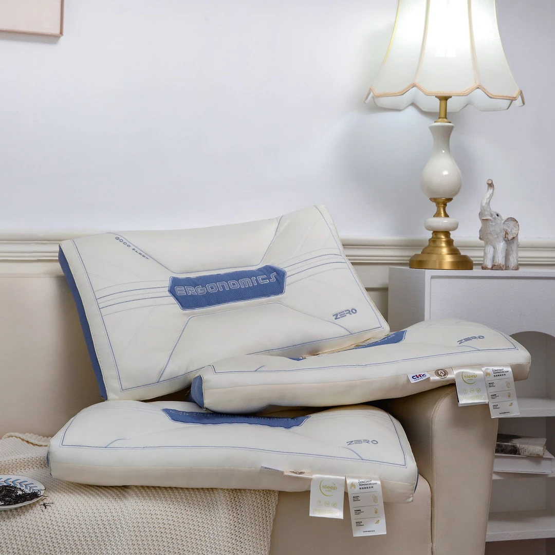 LW家纺-绣花工艺款枕芯-慢回弹枕芯