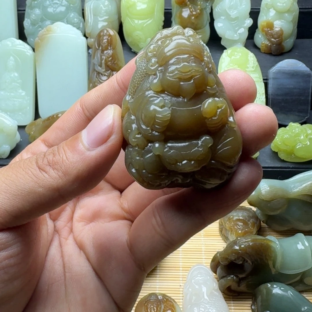 和田玉把件未镶嵌