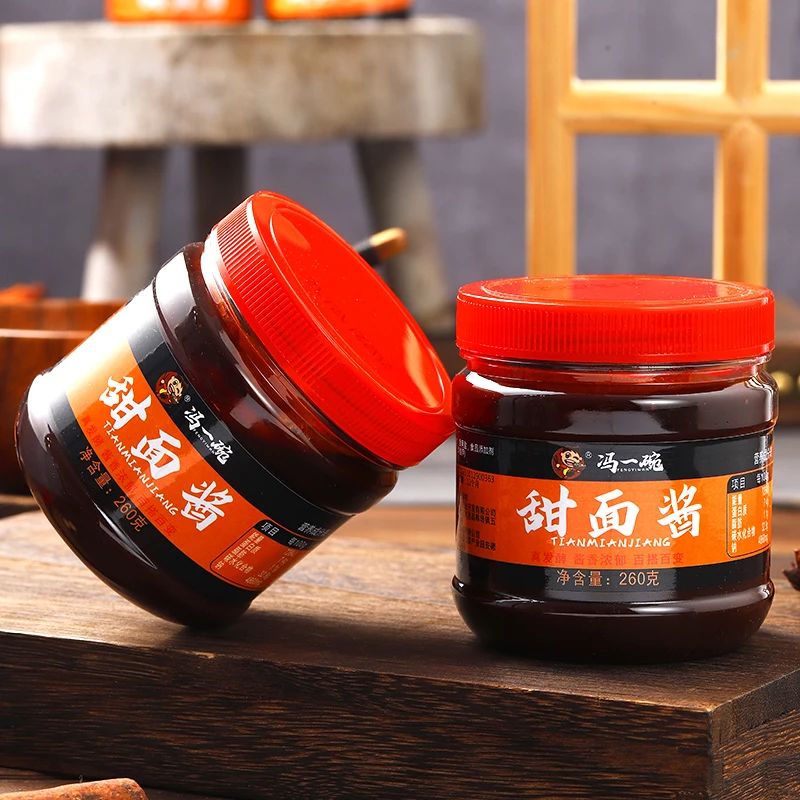 【2瓶】甜面酱260g家用炸酱面烤鸭蘸酱煎饼酱料拌面手抓饼调味酱