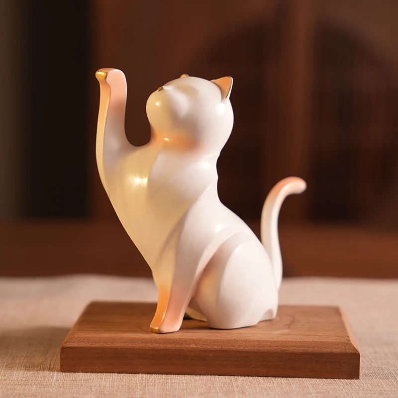 朱炳仁铜【想你的一千零一夜系例-你好】摆件