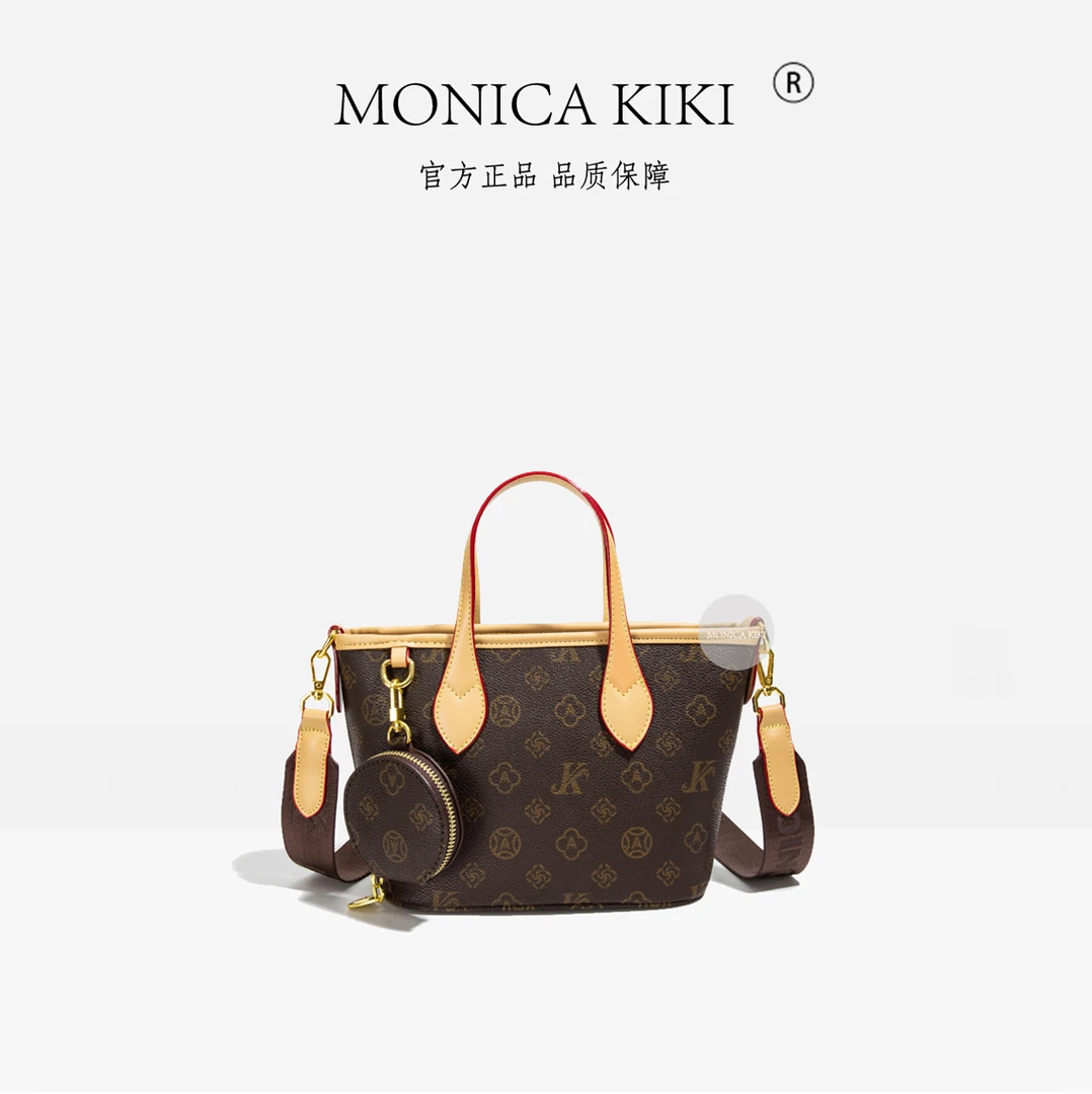【MONICA KIKI/莫妮卡奇奇】经典复古百搭单肩斜跨包-3695
