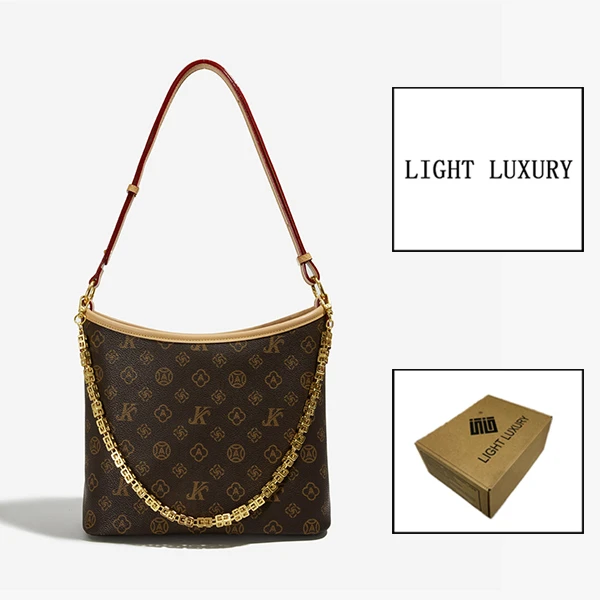 【MONICA KIKI/莫妮卡奇奇】经典复古百搭单肩斜跨包-9090