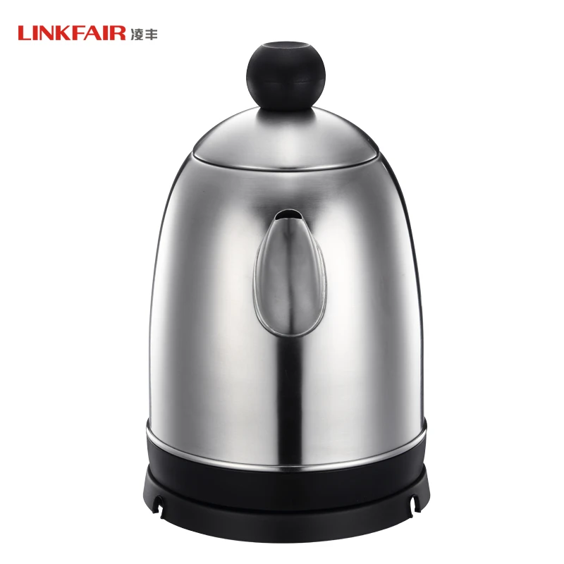 LINKFAIR/凌丰304不锈钢黑色1.5L烹饪耐用大容量煮水烧水壶