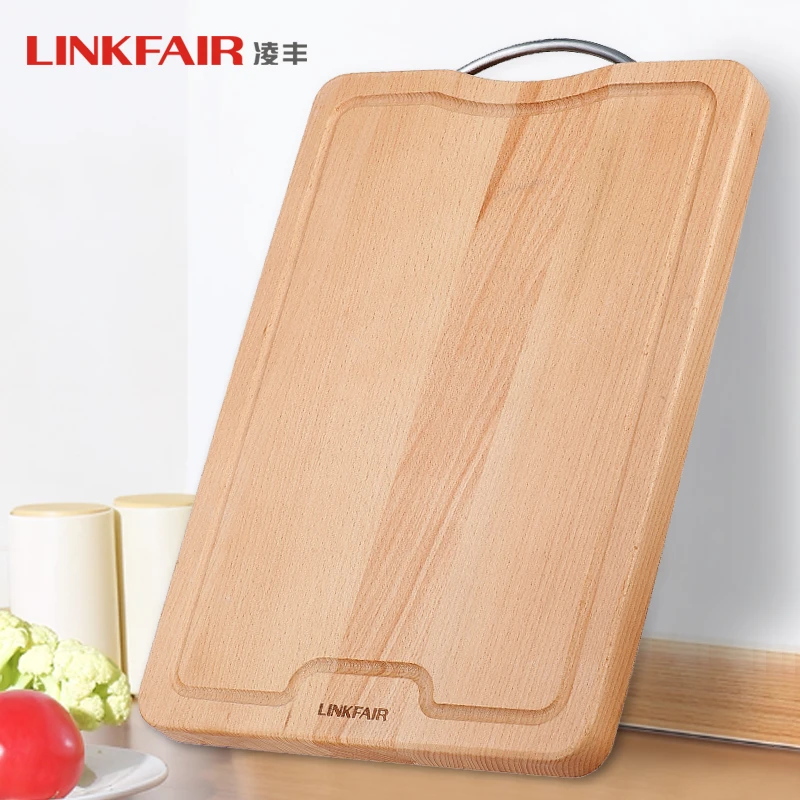LINKFAIR/凌丰格伦系列菜板抗菌防霉实木家用切菜板案板加厚刀板