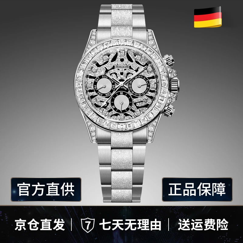 【奢品汇百万补贴】顶奢定制IceTiger Patterned Di冰霜虎纹迪腕表