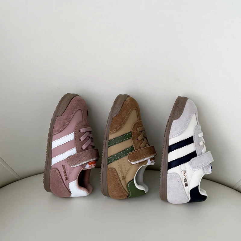 儿童德训鞋宝宝鞋休闲板鞋男童鞋子女童单鞋秋季新款