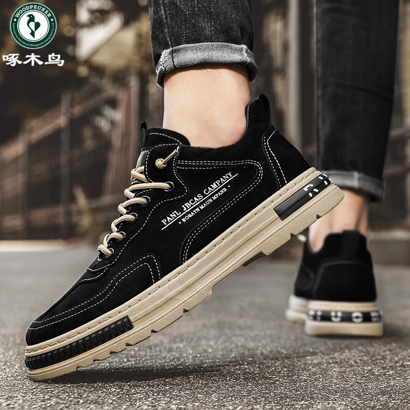 【正品】啄木鸟男鞋夏季透气耐磨劳保鞋百搭男士潮鞋运动休闲跑鞋