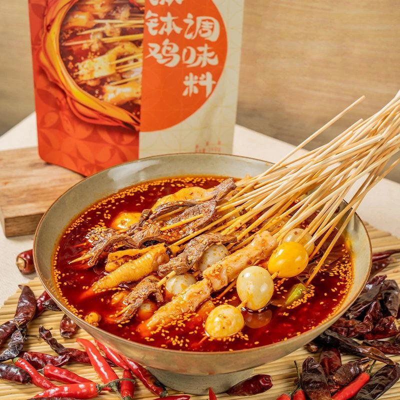 川娃子乐山钵钵鸡调料包180g麻辣冷锅串串红油火锅底料冒菜麻辣烫
