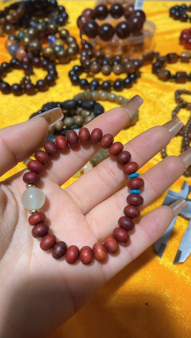 【闪购商品】檀木紫檀木算盘珠