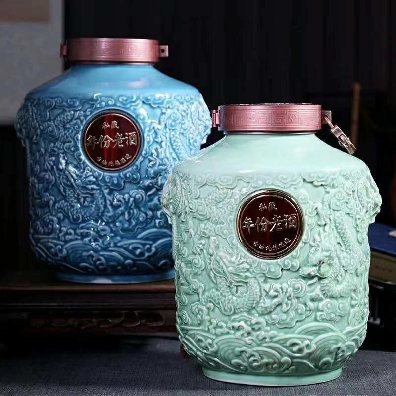 天源【12岁】52度浓香型纯粮优级固态法白酒52度5000ml*大坛装