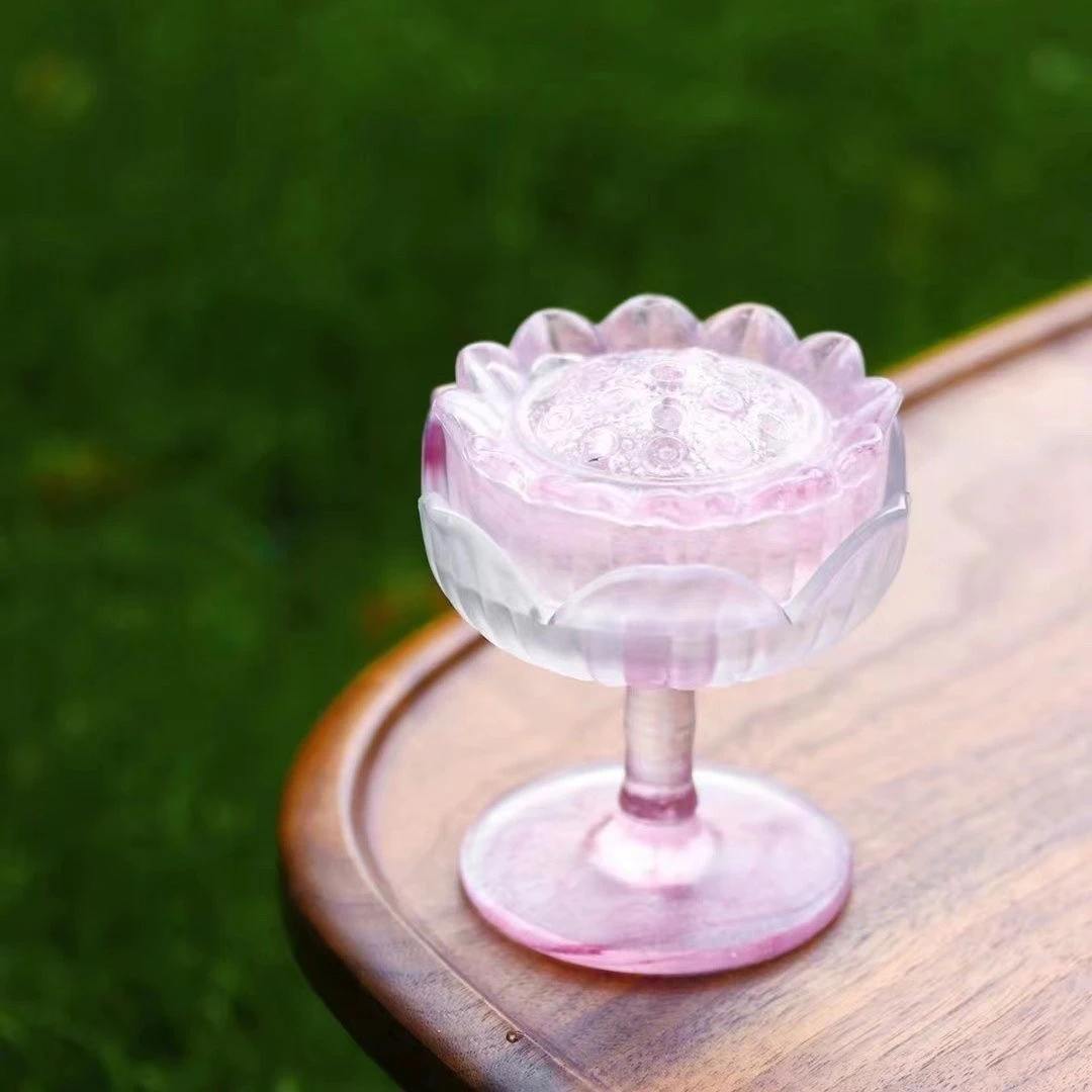 【心缘甄】琉璃宝莲灯烛台香器