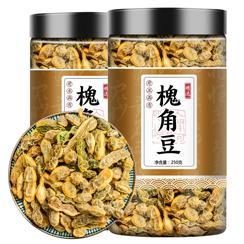 中药材野生特级槐角槐角茶250g 槐角豆槐豆叶菜正品泡茶泡水 包邮