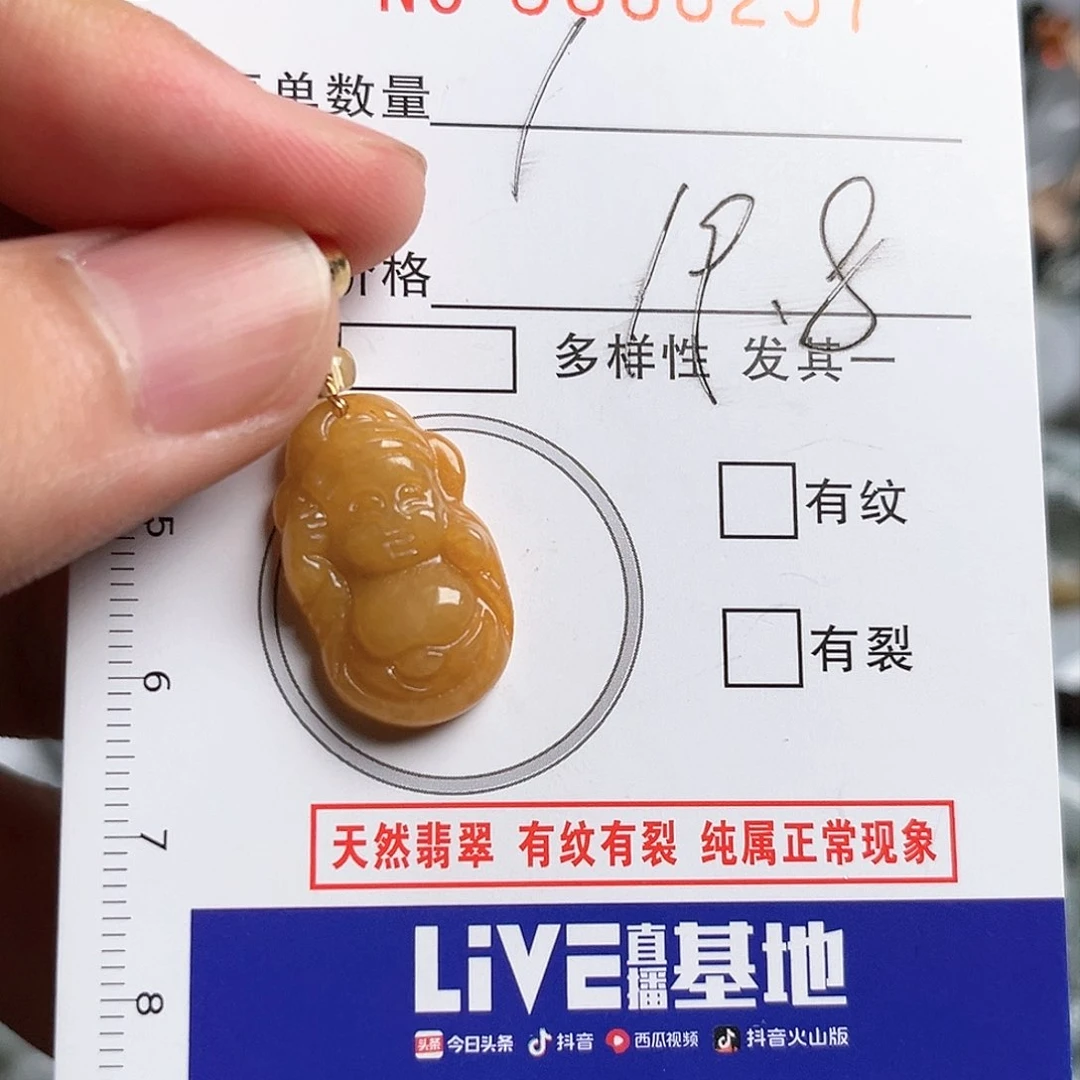 翡翠颈饰未镶嵌天然翡翠A货多样性发其中一件