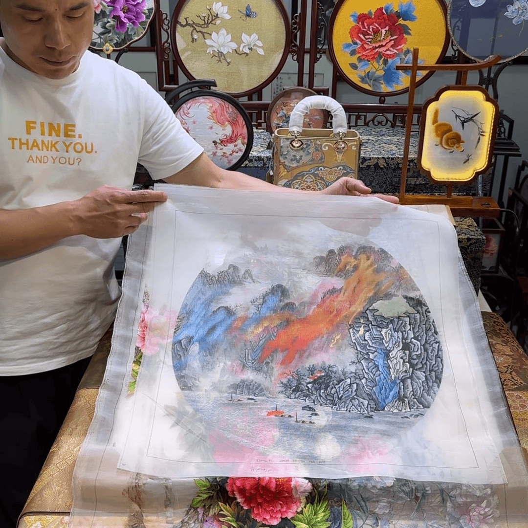 刺绣刺绣工艺精湛