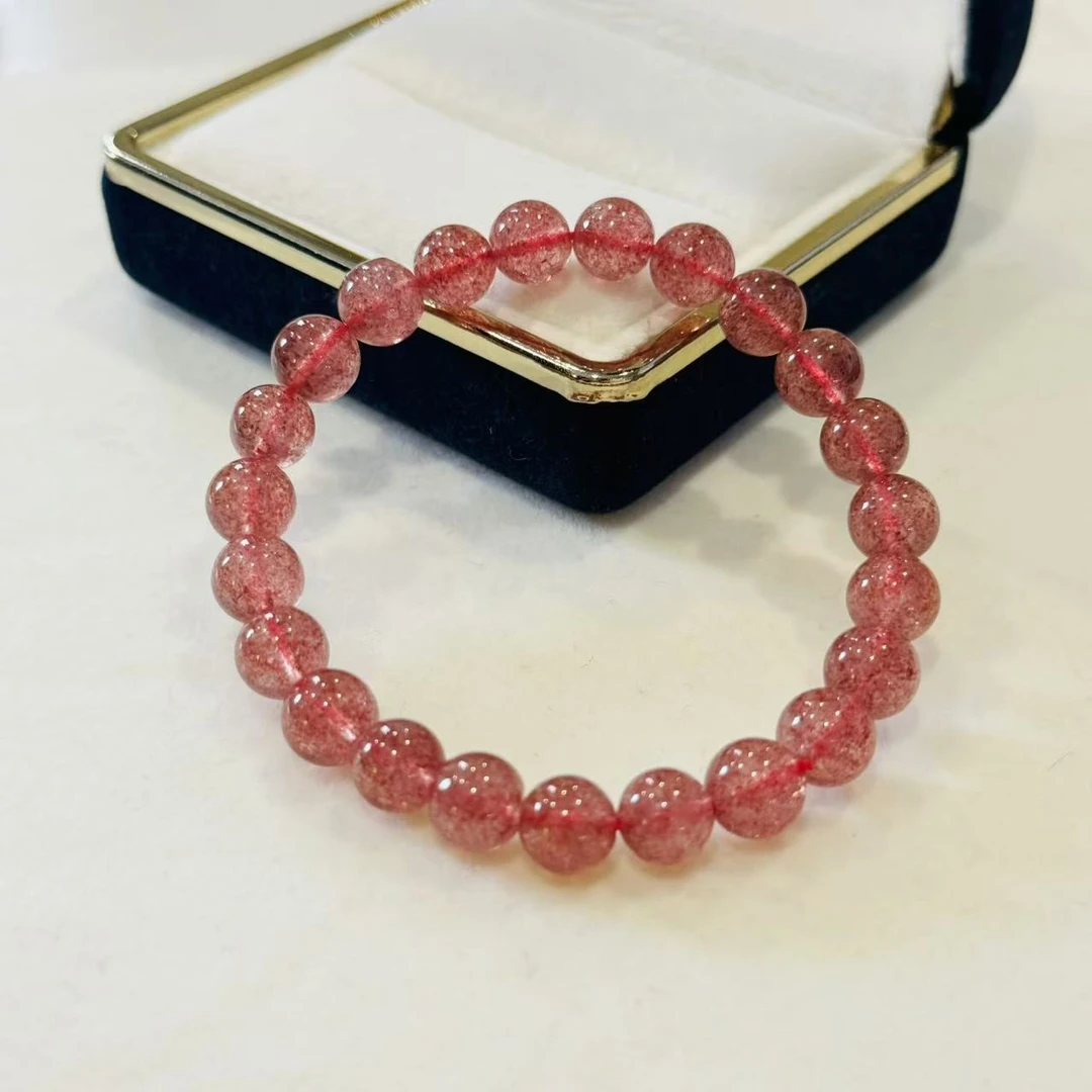 【小池专属】草莓晶手串  8mm  Y3053