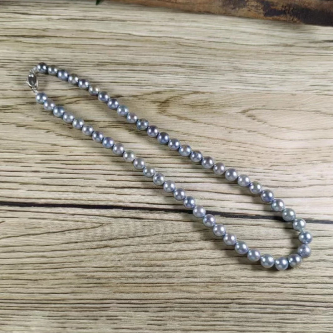 【睿泽鉴宝】珍珠真多麻项链气质百搭个性颈饰 gsg6024