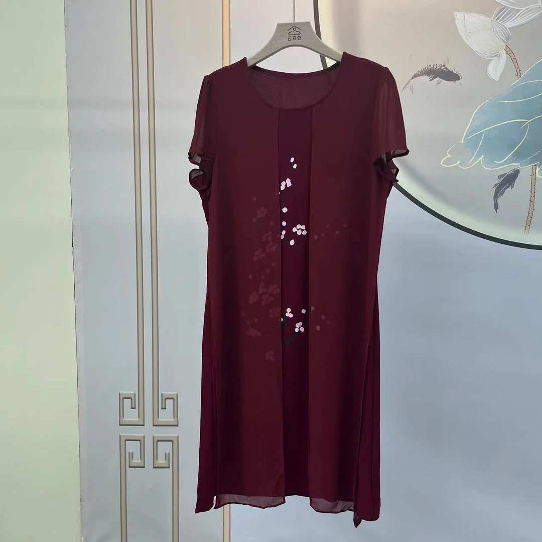 【桃姐宠粉】G812时尚休闲连衣裙气质洋气中长款裙子女