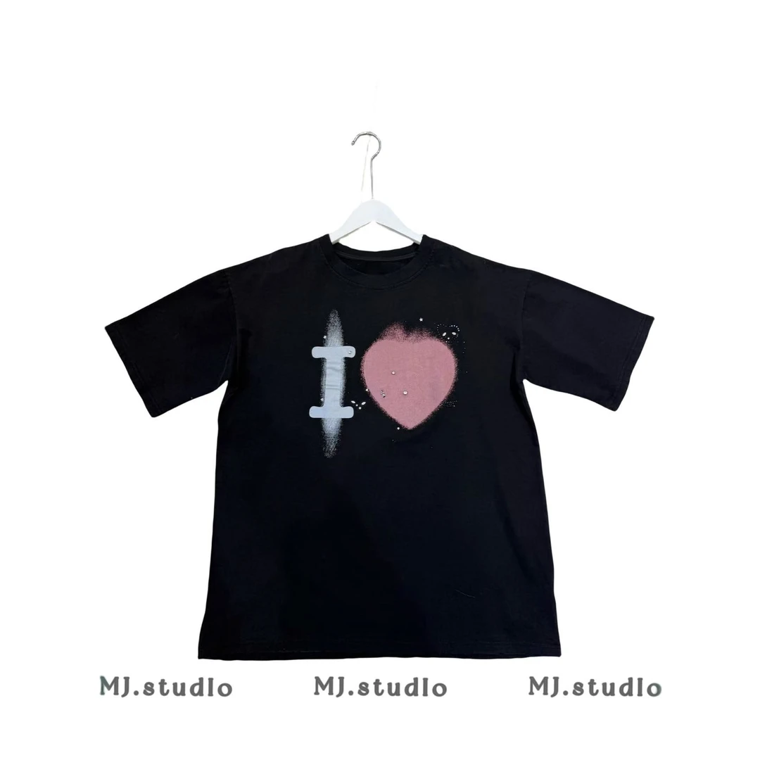 M.J 推荐5145款重工爱心T恤