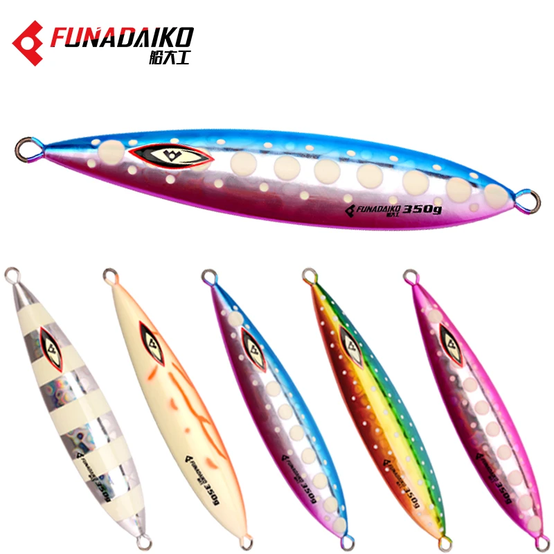 船大工船大工87深海慢摇铁板饵船钓飘落铅鱼夜光石斑带鱼