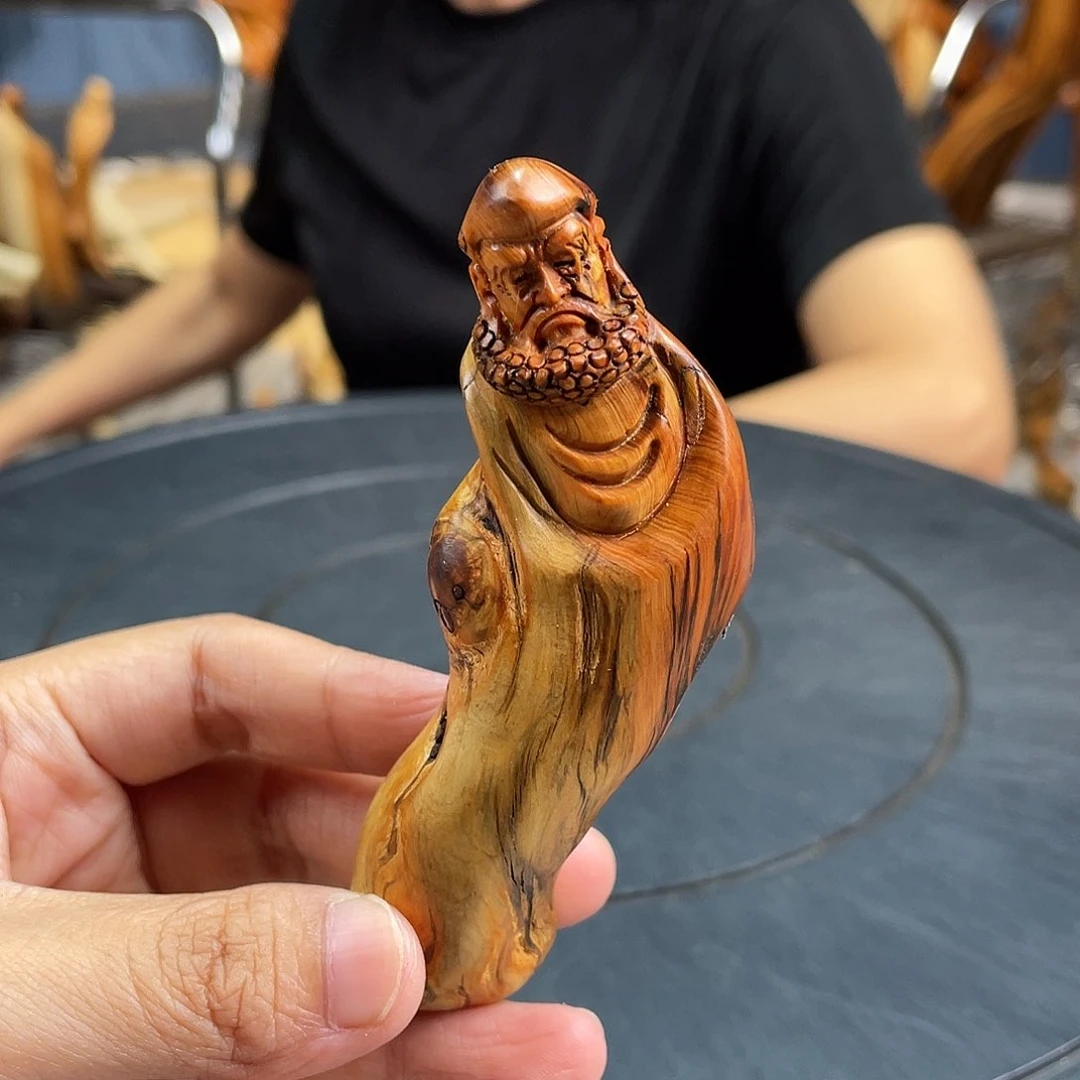 柏木（崖柏）崖柏手把件