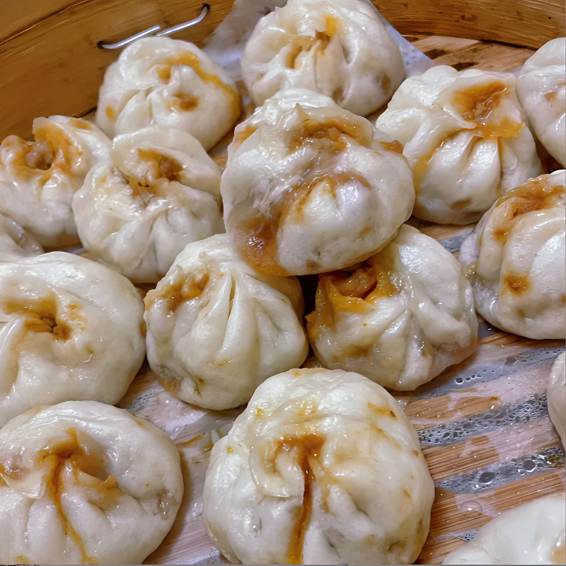 顺丰冷链正宗传统老面手工小笼包酱肉小笼包咸香口味