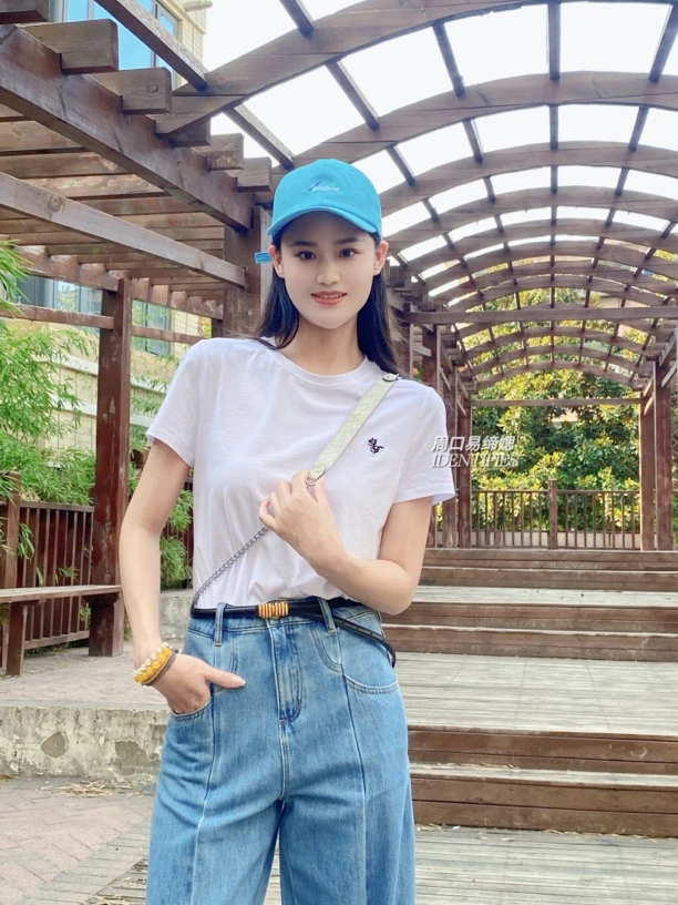 IDENTIFIED/易缔媤四色T恤超值小龙T盐系穿搭安可拉红出行