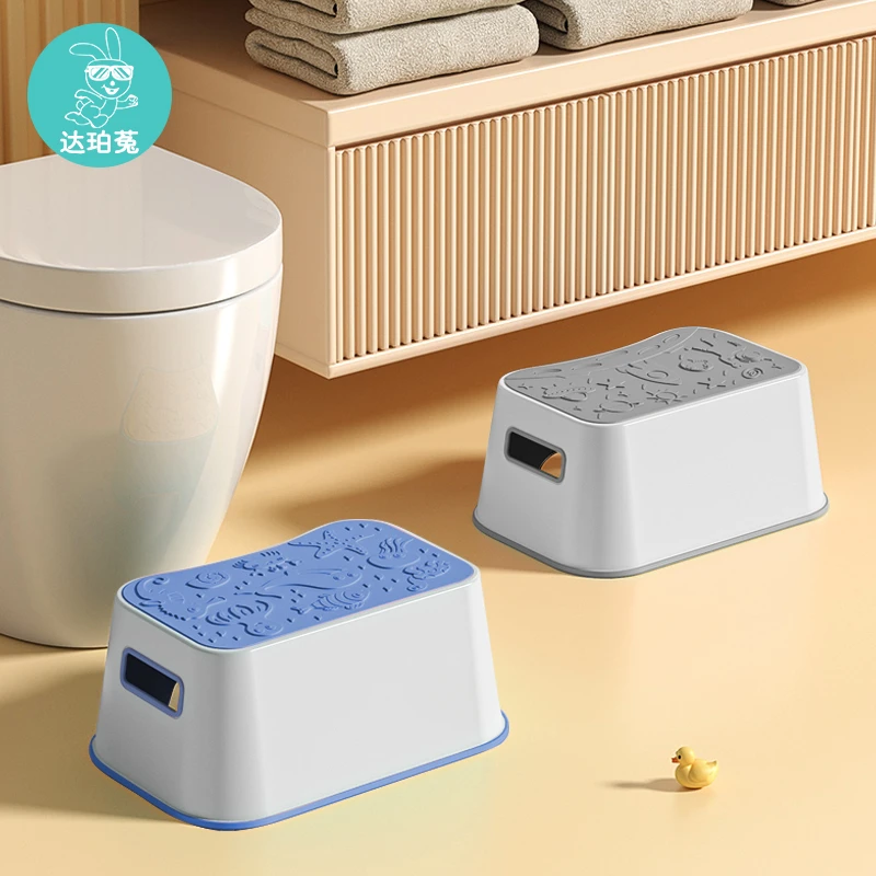 儿童踩脚凳防滑洗手洗脸垫脚凳宝宝浴室马桶脚踏板凳哺乳钢琴矮凳