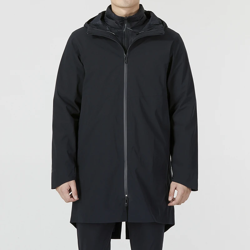 UA安德玛三合一羽绒服冬季新款户外休闲保暖运动服训练保暖外套