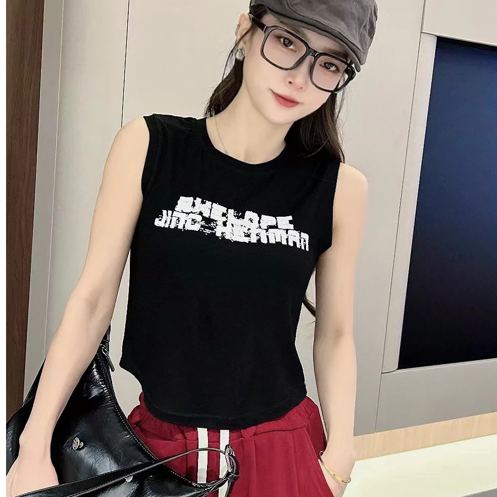 新款6823#弹力棉背心打底外穿显瘦