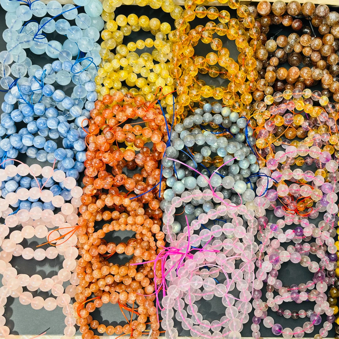 ✨『鲸whales』天然水晶天然石珠珠~DIY手工串珠饰品✨手串