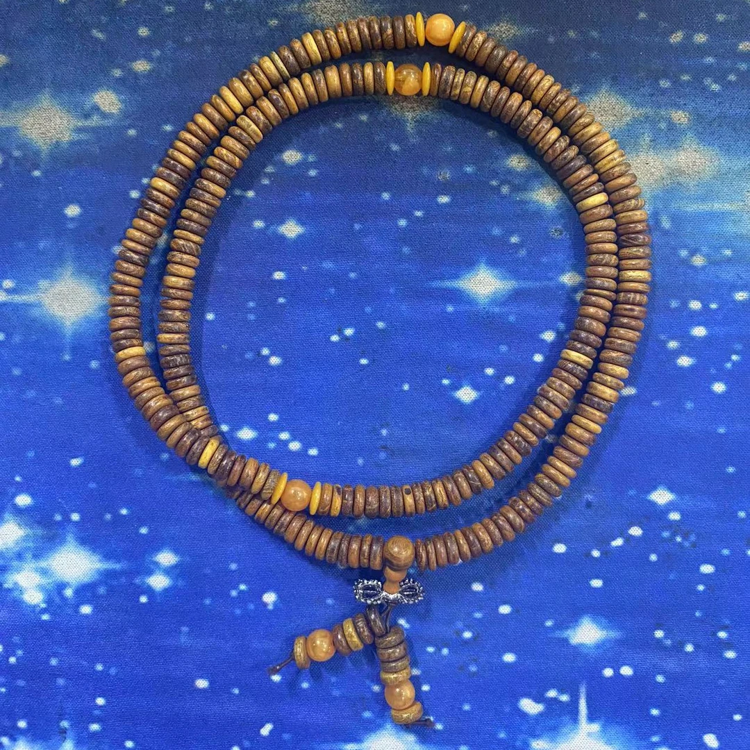 H11 黄檀0.8cm片珠长串