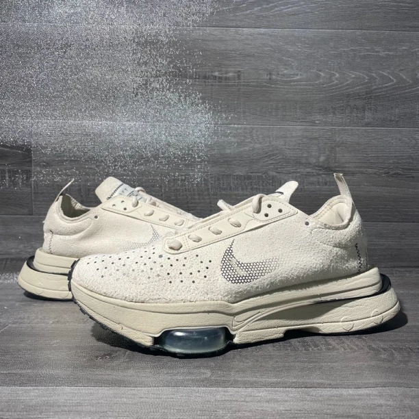 40.5码Nike zoom type 低帮运动休闲鞋 米黄