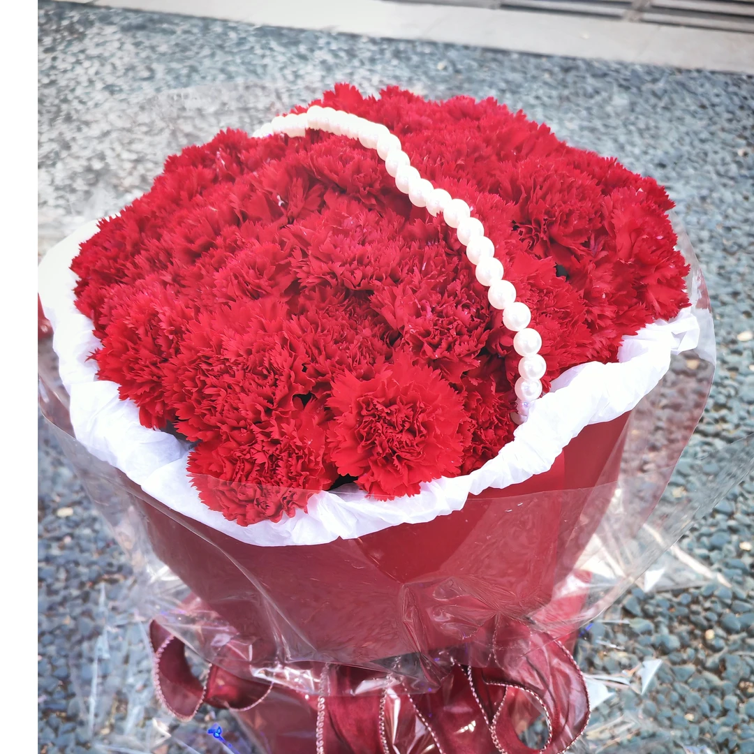 母亲节33支康乃馨小香风 预定