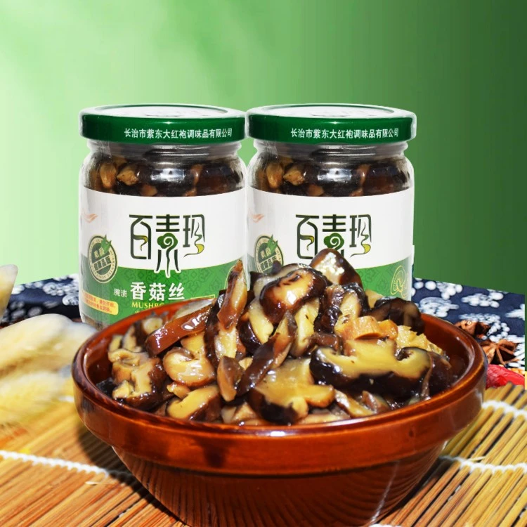 【礼盒装】 平顺县百素珍香菇丝  6瓶装优选