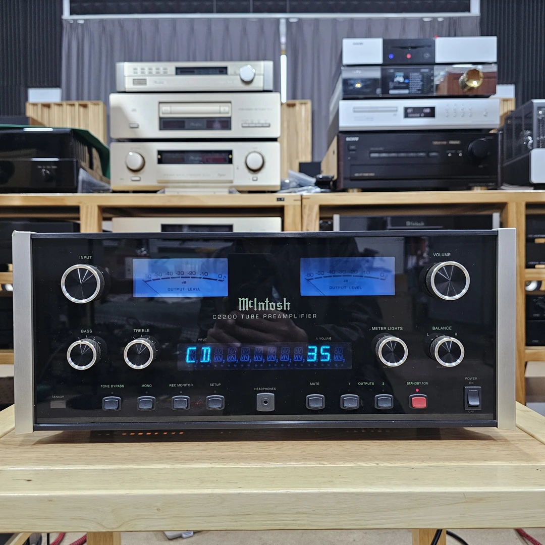 美国麦景图C2200电子管HIFI发烧全平衡前级放大器一台