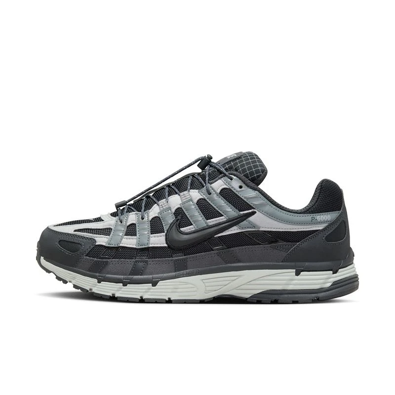 NIKE/耐克正品男鞋P-6000炭黑户外复古经典休闲跑步鞋HQ3818-001