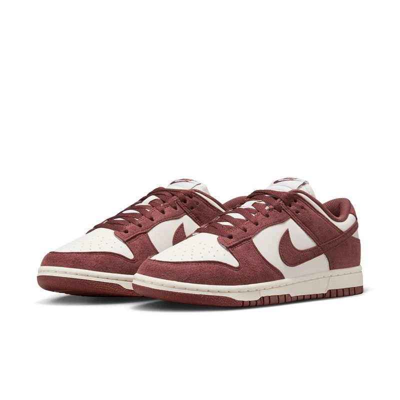 女鞋正品 DUNK 复古砖红翻毛 秋冬休闲板鞋HJ7673-001